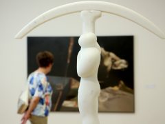 Szeged, BOLDI, szobor, Incze Mózes, festmény, Rezonancia, kiállítás, megnyitó, Reök palota, kultura, művészet