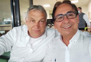 Fásy Ádám és Orbán Viktor