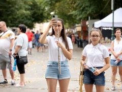 Szeged, program, államalapítás ünnepe, Széchenyi tér, XVI. Szegedi Fúvószenekari Fesztivál, fúvósok, zenekar, kultura, zene