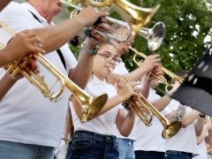 Szeged, program, államalapítás ünnepe, Széchenyi tér, XVI. Szegedi Fúvószenekari Fesztivál, fúvósok, zenekar, kultura, zene