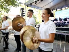 Szeged, program, államalapítás ünnepe, Széchenyi tér, XVI. Szegedi Fúvószenekari Fesztivál, fúvósok, zenekar, kultura, zene