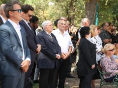 Szeged, Király Levente, színész, Nemzet Színésze, temetés, Belvárosi temető