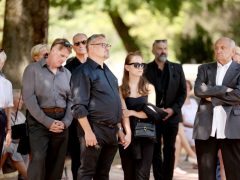 Szeged, Király Levente, színész, Nemzet Színésze, temetés, Belvárosi temető