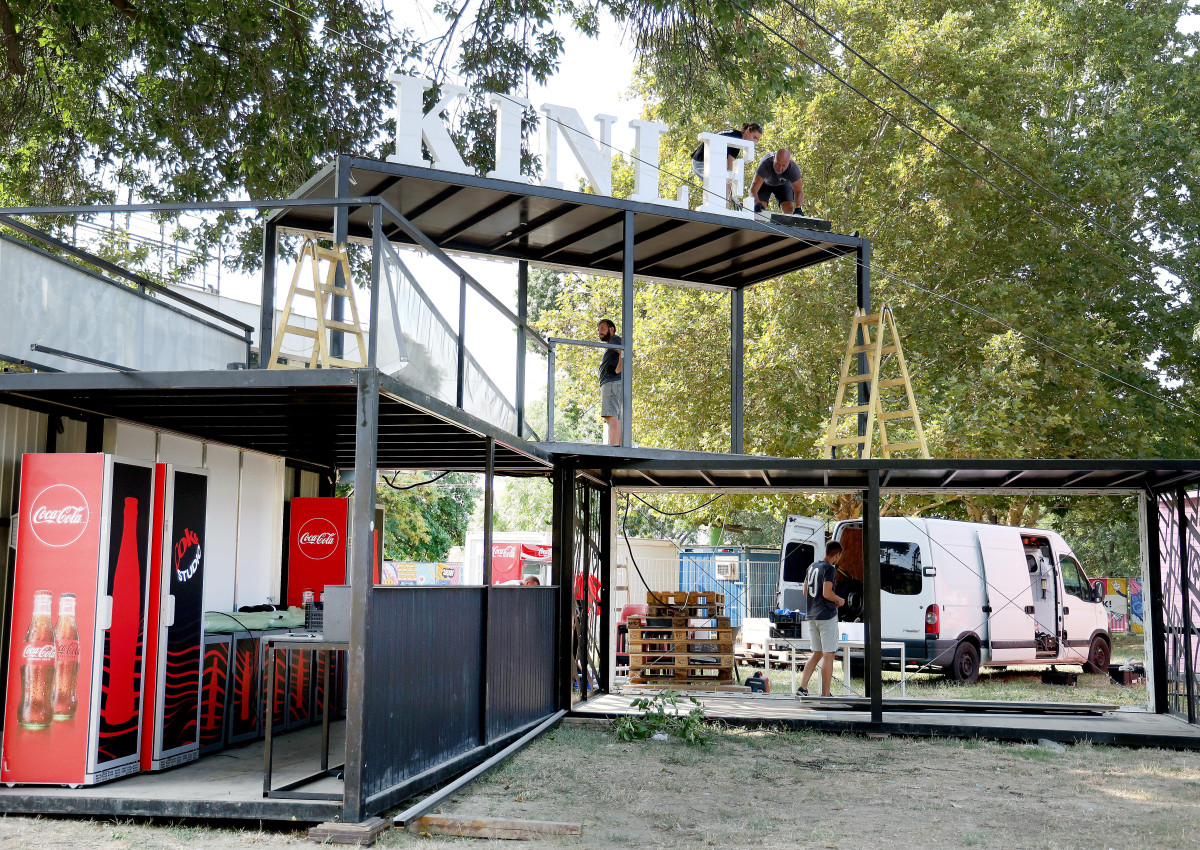 Szeged, SZIN, fesztivál, sajtóbejárás, Partfürdő, Kolonics Erika, Botka László, Schumacher Vanda, Miskovits Marci