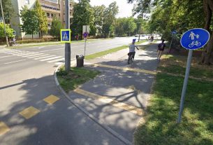 Kerékpárost gázoltak el Debrecenben