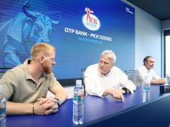 Szeged, CsakElőre2025, sajtótájékoztató, OTP Bank Pick Szeged, kézilabda, Jim Gottfridsson, sport