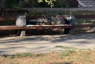 Újkerti hajléktalanok Debrecenben