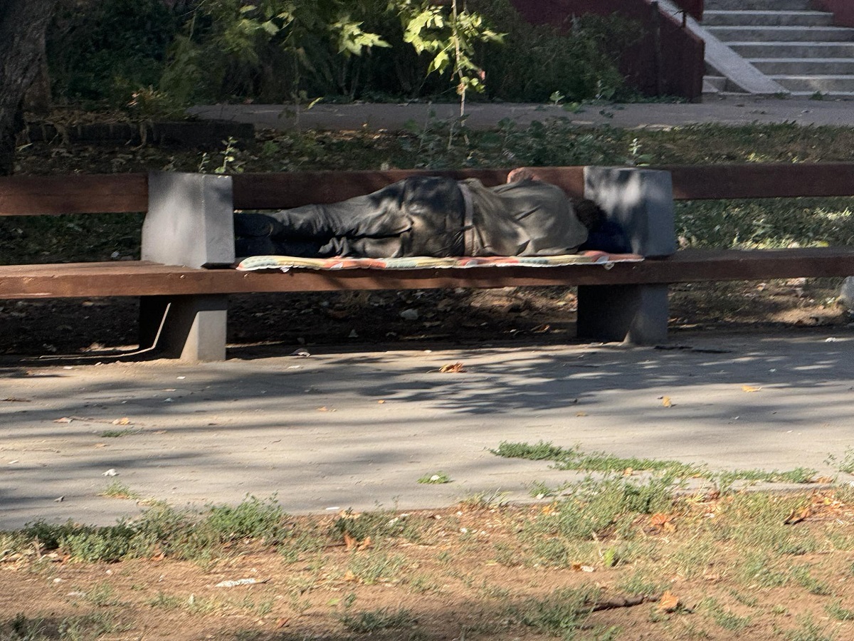 Újkerti hajléktalanok Debrecenben