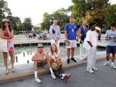 Szeged, nemzetközi hallgatók, külföldi diákok, egyetemisták, egyetem, gólyaeskü, eskütétel, SZTE, Dugonics tér, Rektori Hivatal