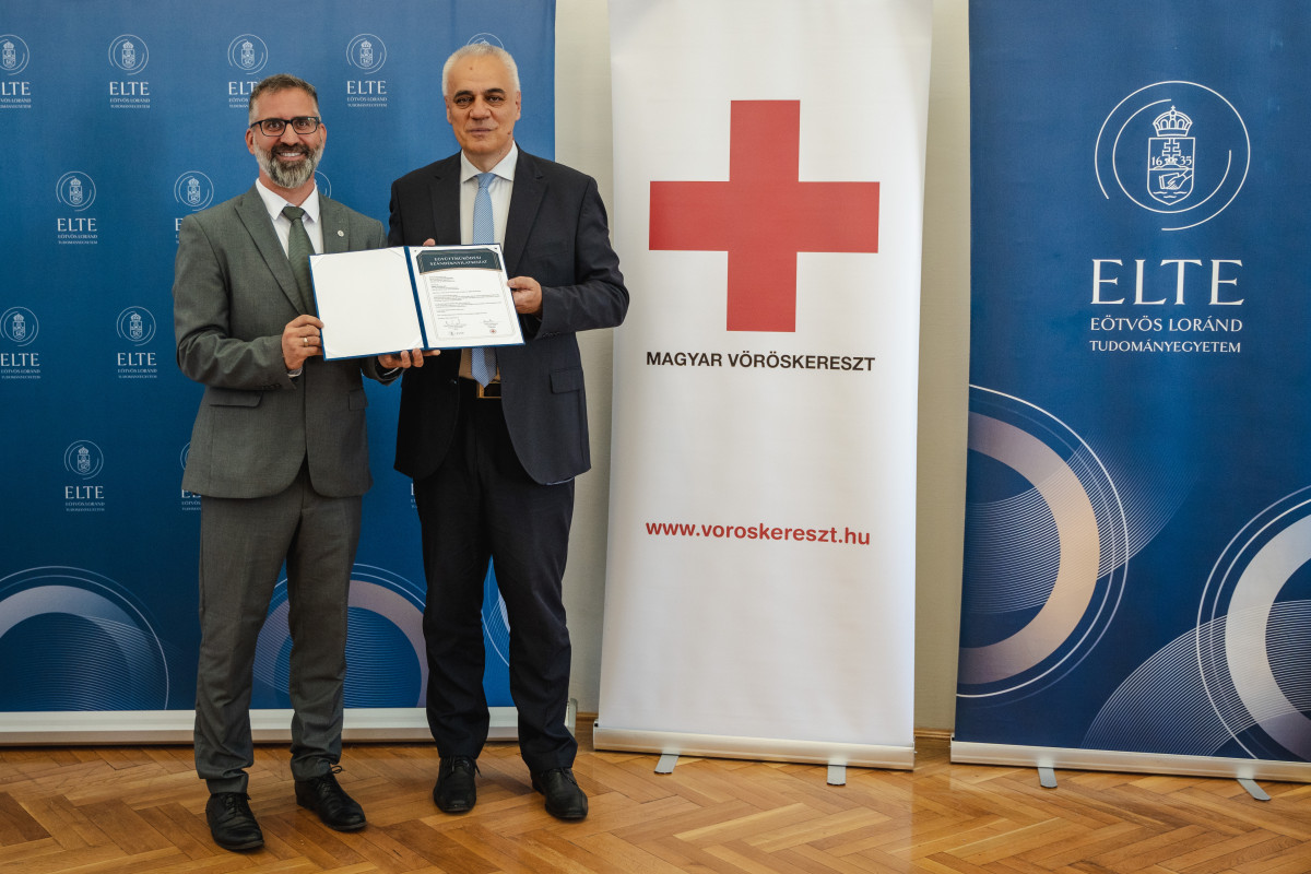 Darázs Lénárd, az ELTE általános rektorhelyettese