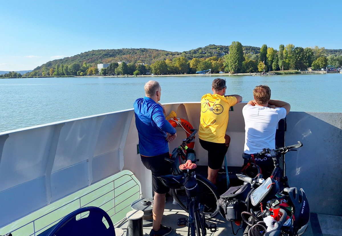 komp, Balaton, Tihany, Szántód, közlekedés, utazás, turizmus, kerékpár