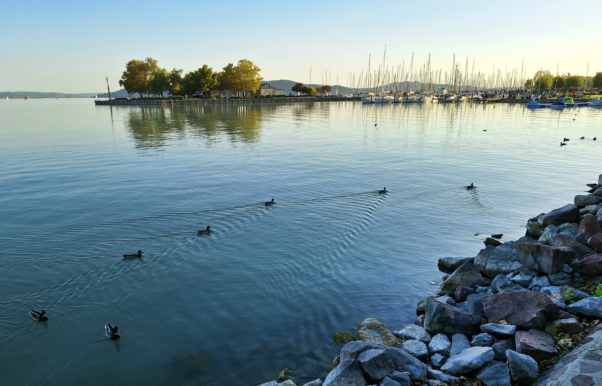 Balatonfüred, Balaton, turizmus, utazás, kikötő