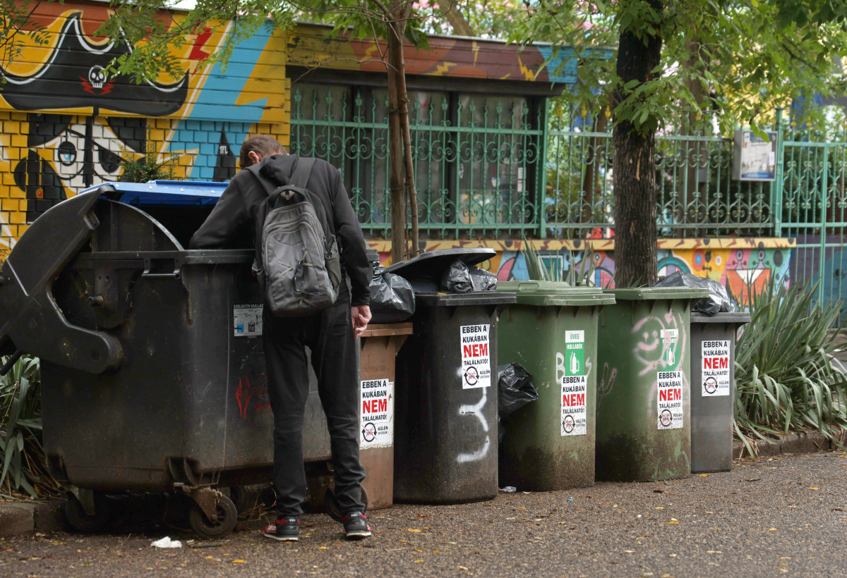 Szeged, üveg, hulladék, kuka, szemét