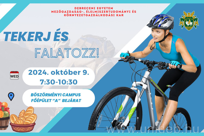 Tekerj és falatozz! Bringás reggeli a Böszörményi úti campuson