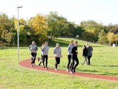 Szeged, Szőreg, futópálya, sport, szabadidő, park, Monti Sándor park