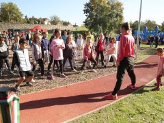 Szeged, Szőreg, futópálya, sport, szabadidő, park, Monti Sándor park
