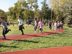 Szeged, Szőreg, futópálya, sport, szabadidő, park, Monti Sándor park