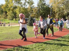 Szeged, Szőreg, futópálya, sport, szabadidő, park, Monti Sándor park