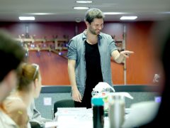 Szeged, A kaukázusi krétakör, színdarab, olvasópróba, Kisszínház, Szegedi Nemzeti Színház, színház, kultura