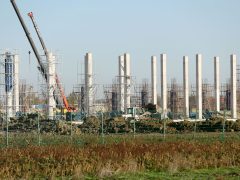 Szeged, BYD, gyár, beruházás, ipar, autóipar, gazdaság, építkezés, csarnok, acélszerkezet