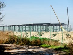 Szeged, BYD, gyár, beruházás, ipar, autóipar, gazdaság, építkezés, csarnok, acélszerkezet