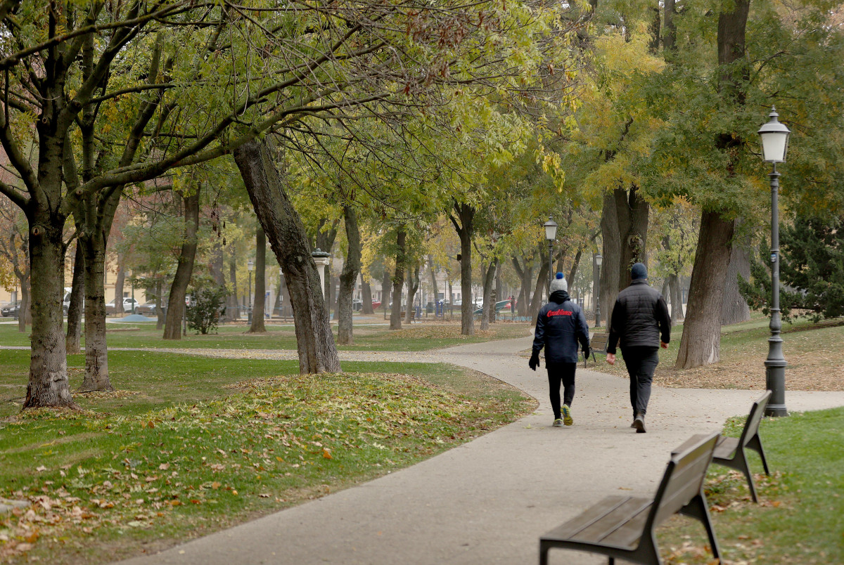 Szeged, borongós, köd, ősz, időjárás, november, Stefánia, Tisza