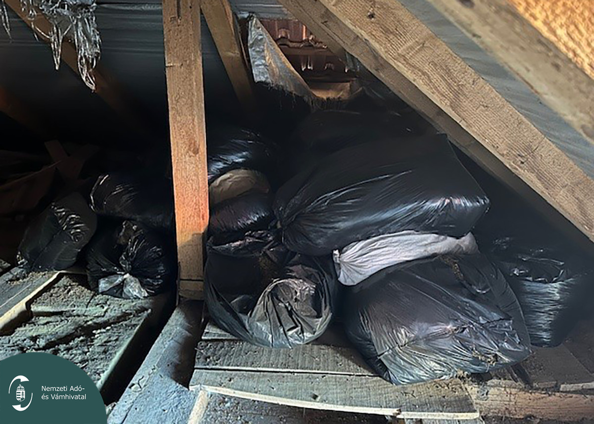 Több mint 100 milliót ér a szabolcsi padláson talált dohány