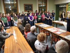 Szeged, 100 éves Egyetemi Énekkar, könyvörökbefogadás, Somogyi könyvtár