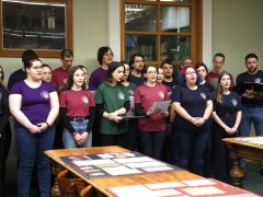 Szeged, 100 éves Egyetemi Énekkar, könyvörökbefogadás, Somogyi könyvtár