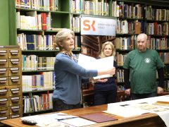 Szeged, 100 éves Egyetemi Énekkar, könyvörökbefogadás, Somogyi könyvtár