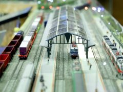 Szeged, vasútmodell, kiállítás, vasút, vonat, Agóra