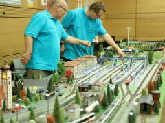 Szeged, vasútmodell, kiállítás, vasút, vonat, Agóra