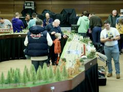 Szeged, vasútmodell, kiállítás, vasút, vonat, Agóra