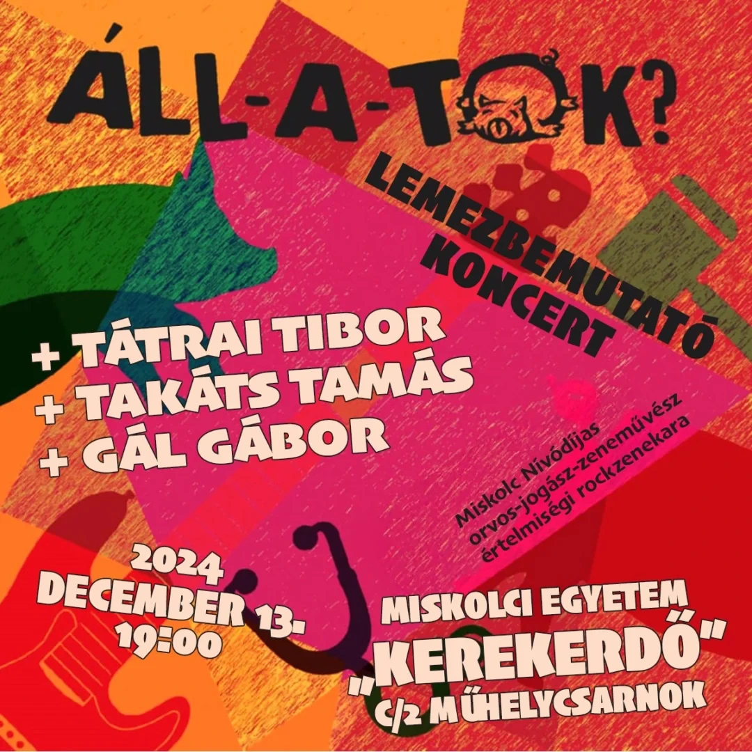 lemezbemutató Miskolc