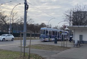 1-es adventi villamos Debrecen