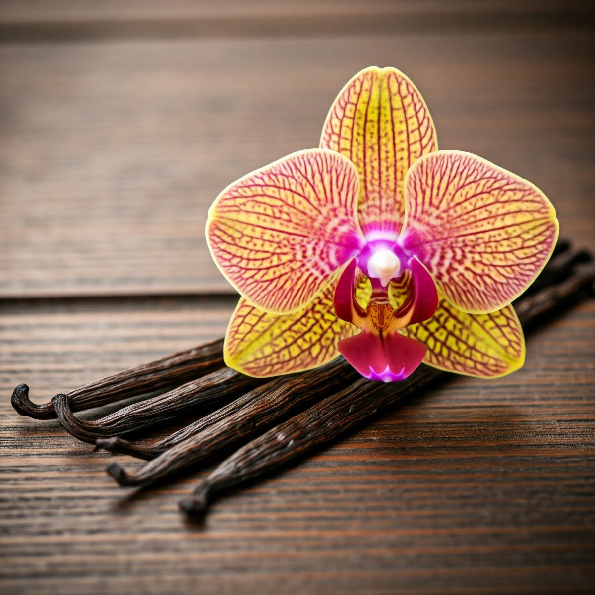 vanília virág termés