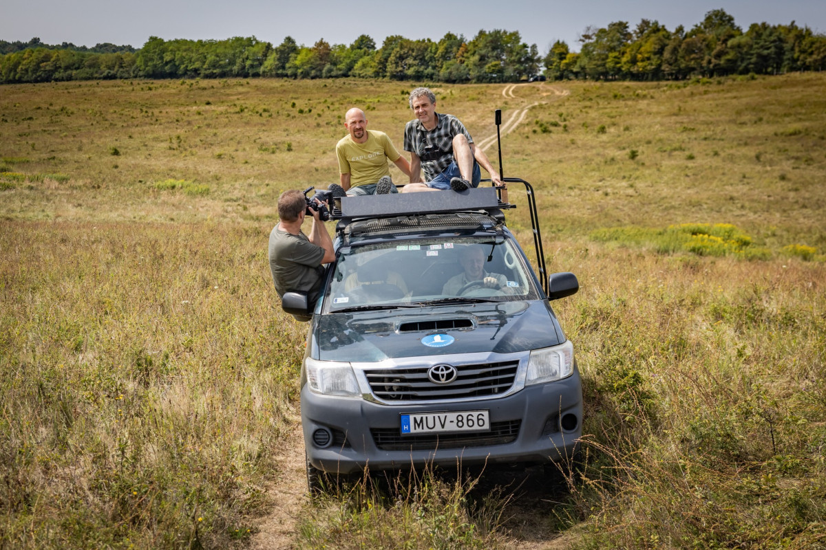 Vadon János. Új műsor. Spektrum. Állatok. Fotó: Filmdzsungel Stúdió hivatalos Facebook-oldala