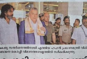 Indiában bukkant fel családjával Orbán Viktor