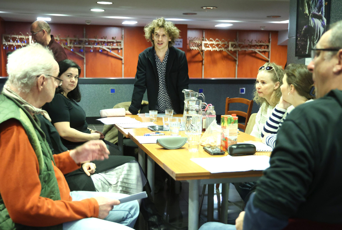 Szeged, KACSA, Szegedi Nemzeti Színház, Fábián Péter, színház, kultura, olvasópróba