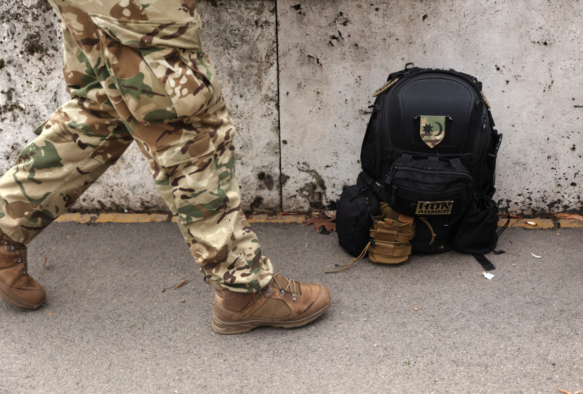 Szeged, katona, hadsereg, katonaság, illusztráció