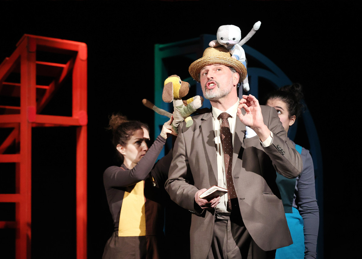 Szeged, Kövér Béla Bábszínház, bábszínház, kultura, Történetek a Kutyusról meg a Cicusról, sajtótájékoztató