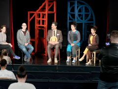 Szeged, Kövér Béla Bábszínház, bábszínház, kultura, Történetek a Kutyusról meg a Cicusról, sajtótájékoztató