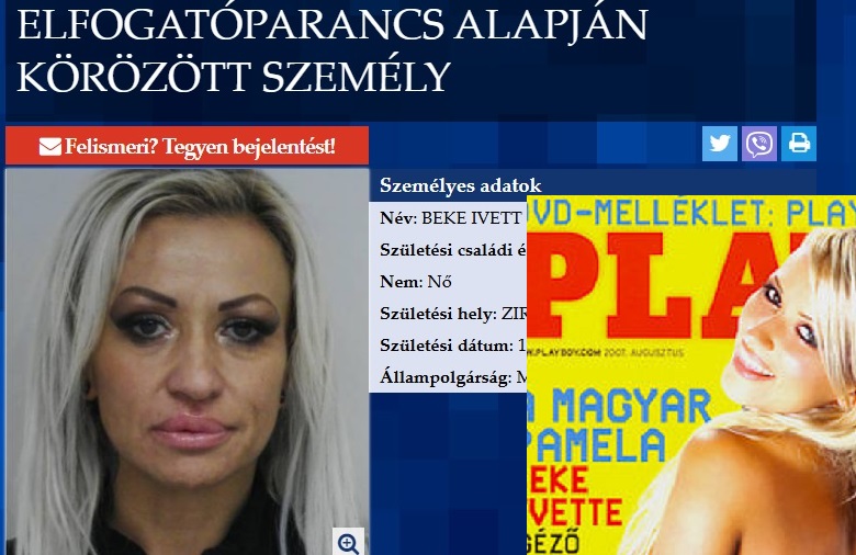 Beke Ivett körözés