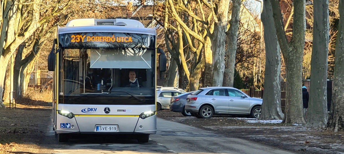 23y busz Debrecenben