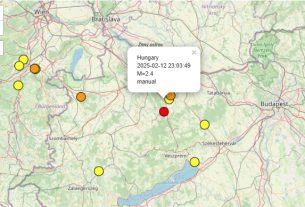 Földrengés Pannonhalmánál