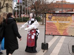 Szeged, cetli, télbanya, Dugonics tér