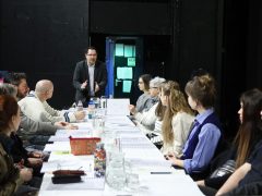 Szeged, Szegedi Nemzeti Színház, bemutató, Gálhidy Sára, Énekes madár, olvasópróba, Kisszínház, színház, kultura