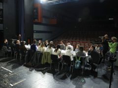 Szeged, Szegedi Nemzeti Színház, bemutató, Gálhidy Sára, Énekes madár, olvasópróba, Kisszínház, színház, kultura