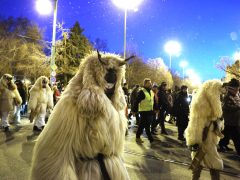 Szeged, téltemetés, kiszebáb, elégették, elűzték, tél, február, Szent István tér