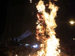 Szeged, téltemetés, kiszebáb, elégették, elűzték, tél, február, Szent István tér